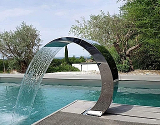 MÁNG TẠO THÁC NƯỚC INOX NP02