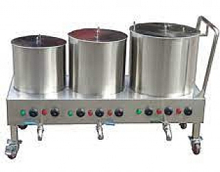 Nồi Điện Nấu Bún Phở (Bộ 3 Chiếc - 80 Lít)