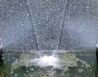 MÁNG TẠO THÁC NƯỚC INOX NP01